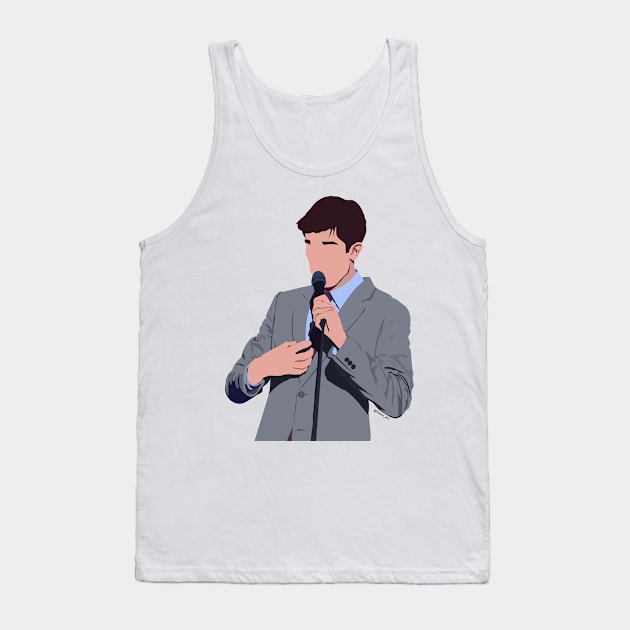 John Mulaney Tank Top by itsaulart